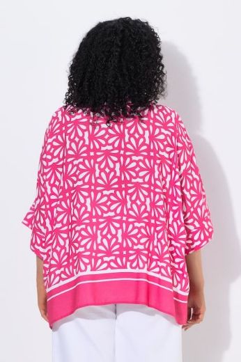 Moda za polnejše Bluza 3/4 rukava asimetričnog kroja plus velikost, xxl, Ulla Popken in Johann Popken (JP1880)