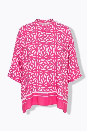 Moda za polnejše Bluza 3/4 rukava asimetričnog kroja plus velikost, xxl, Ulla Popken in Johann Popken (JP1880)