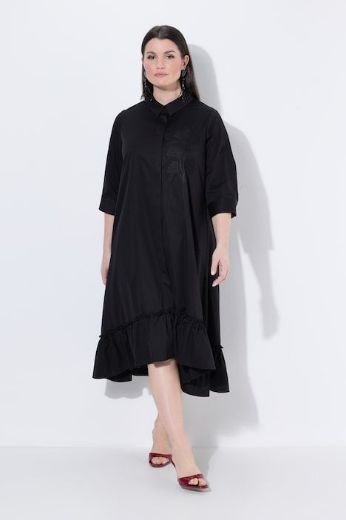 Moda za polnejše Haljina maxi 3/4 rukava plus velikost, xxl, Ulla Popken in Johann Popken (JP1880)