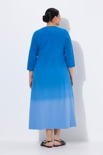 Moda za polnejše Haljina maxi 3/4 rukava plus velikost, xxl, Ulla Popken in Johann Popken (JP1880)