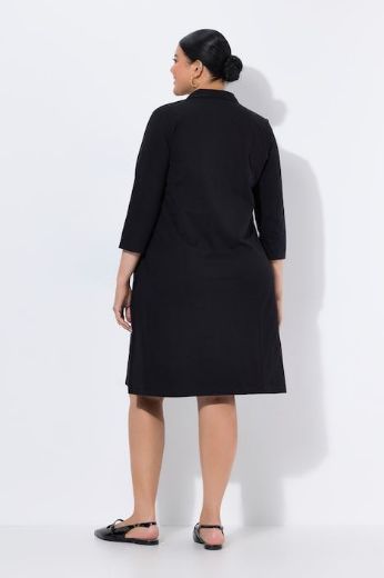 Moda za polnejše Haljina midi 3/4 rukava plus velikost, xxl, Ulla Popken in Johann Popken (JP1880)