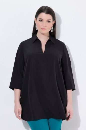 Moda za polnejše Tunika 3/4 rukava a kroja plus velikost, xxl, Ulla Popken in Johann Popken (JP1880)
