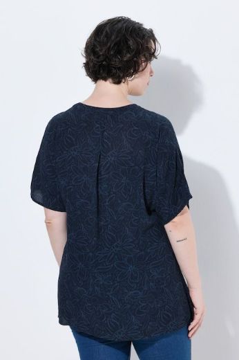 Moda za polnejše Bluza kratkih rukava A kroja plus velikost, xxl, Ulla Popken in Johann Popken (JP1880)