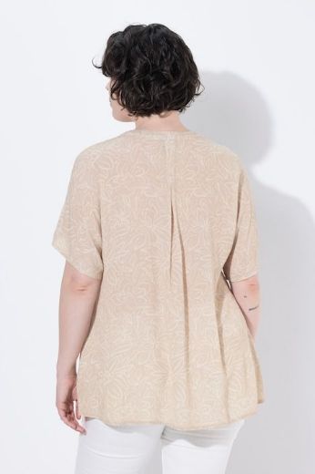 Moda za polnejše Bluza kratkih rukava A kroja plus velikost, xxl, Ulla Popken in Johann Popken (JP1880)