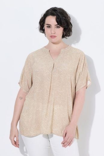 Moda za polnejše Bluza kratkih rukava A kroja plus velikost, xxl, Ulla Popken in Johann Popken (JP1880)