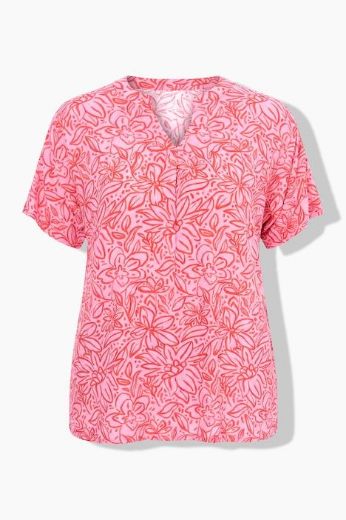 Moda za polnejše Bluza kratkih rukava A kroja plus velikost, xxl, Ulla Popken in Johann Popken (JP1880)