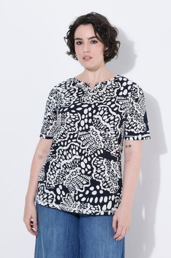 Moda za polnejše Majica kratkih rukava plus velikost, xxl, Ulla Popken in Johann Popken (JP1880)