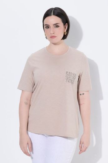 Moda za polnejše Majica kratkih rukava plus velikost, xxl, Ulla Popken in Johann Popken (JP1880)