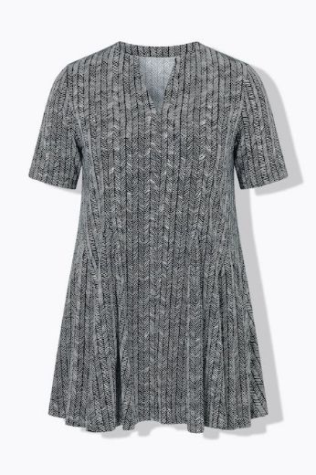Moda za polnejše Tunika kratkih rukava plus velikost, xxl, Ulla Popken in Johann Popken (JP1880)