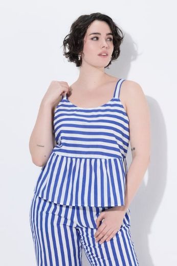 Moda za polnejše Top na pruge plus velikost, xxl, Ulla Popken in Johann Popken (JP1880)