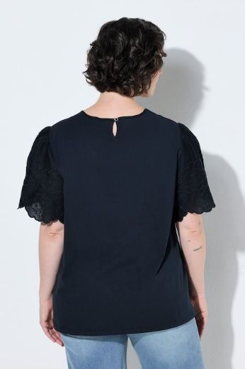 Moda za polnejše Bluza kratkih rukava A kroja plus velikost, xxl, Ulla Popken in Johann Popken (JP1880)