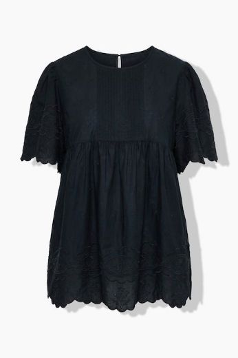 Moda za polnejše Bluza kratkih rukava A kroja plus velikost, xxl, Ulla Popken in Johann Popken (JP1880)