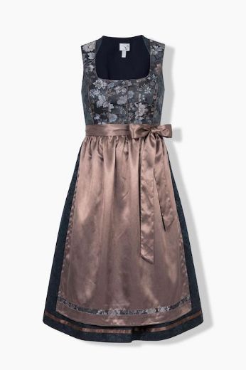 Moda za polnejše Haljina dirndl plus velikost, xxl, Ulla Popken in Johann Popken (JP1880)