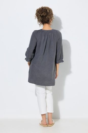 Moda za polnejše Bluza 3/4 rukava A kroja plus velikost, xxl, Ulla Popken in Johann Popken (JP1880)