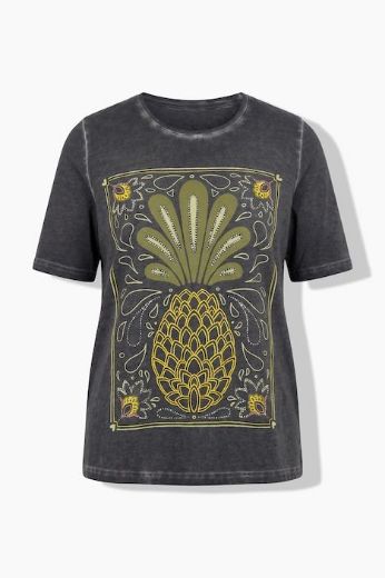 Moda za polnejše Majica kratkih rukava okruglog ovratnika plus velikost, xxl, Ulla Popken in Johann Popken (JP1880)
