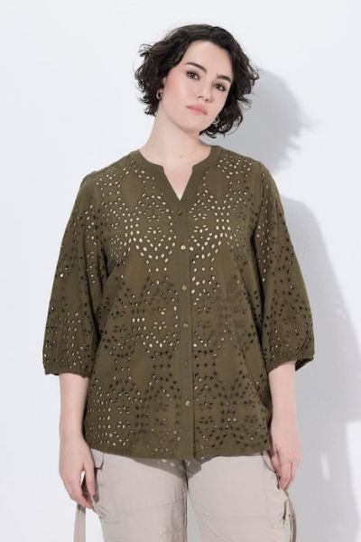 Slika Bluza 3/4 rukava V ovratnika