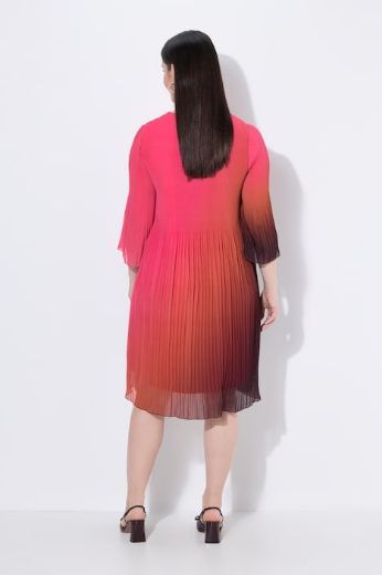 Moda za polnejše Haljina midi 3/4 rukava A kroja plus velikost, xxl, Ulla Popken in Johann Popken (JP1880)