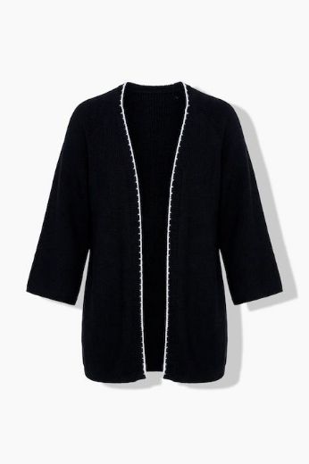 Moda za polnejše Kardigan 3/4 rukava plus velikost, xxl, Ulla Popken in Johann Popken (JP1880)