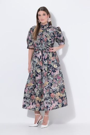 Moda za polnejše Haljina maxi kratkih rukava plus velikost, xxl, Ulla Popken in Johann Popken (JP1880)