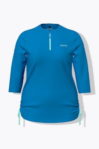Moda za polnejše Majica sportska 3/4 rukava plus velikost, xxl, Ulla Popken in Johann Popken (JP1880)