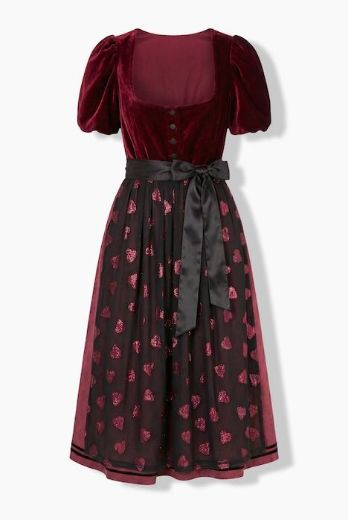 Moda za polnejše Haljina dirndl plus velikost, xxl, Ulla Popken in Johann Popken (JP1880)