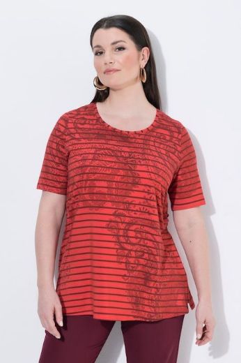 Moda za polnejše Majica kratkih rukava A kroja plus velikost, xxl, Ulla Popken in Johann Popken (JP1880)