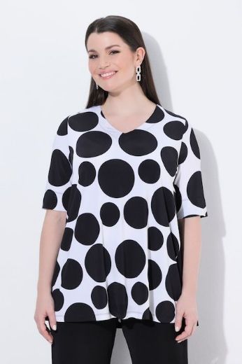 Moda za polnejše Majica kratkih rukava A kroja plus velikost, xxl, Ulla Popken in Johann Popken (JP1880)