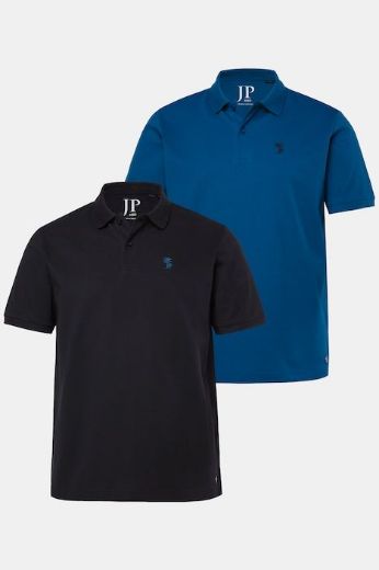 Moda za polnejše Majica Polo kratkih rukava 2 komada plus velikost, xxl, Ulla Popken in Johann Popken (JP1880)