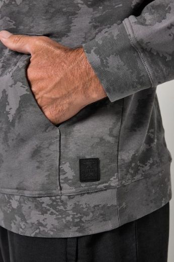 Moda za polnejše Majica dugih rukava s kapuljačom plus velikost, xxl, Ulla Popken in Johann Popken (JP1880)
