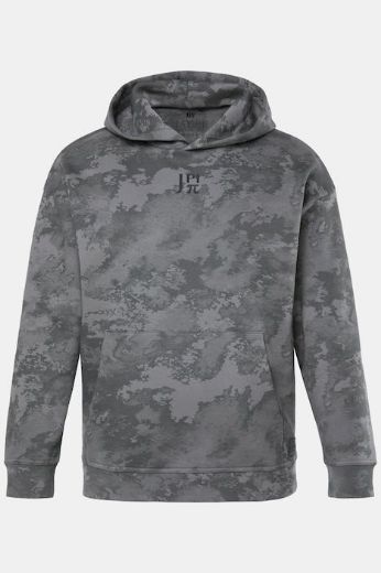 Moda za polnejše Majica dugih rukava s kapuljačom plus velikost, xxl, Ulla Popken in Johann Popken (JP1880)