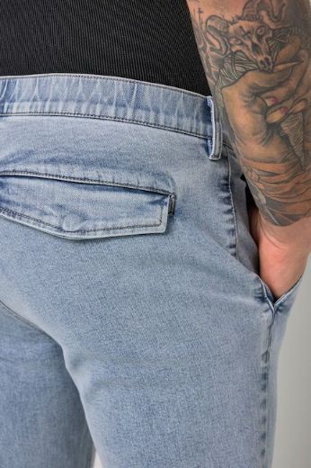 Moda za polnejše Traperice chino plus velikost, xxl, Ulla Popken in Johann Popken (JP1880)