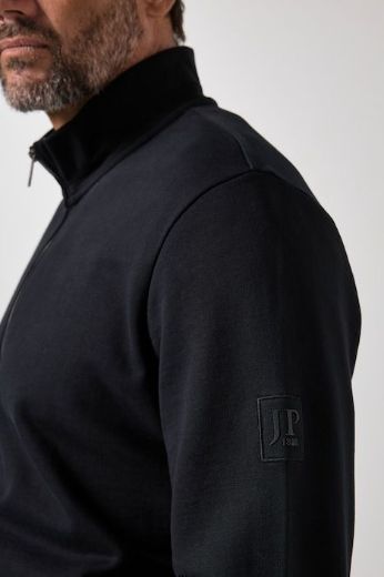 Moda za polnejše Majica dugih rukava s patentim zatvaračem plus velikost, xxl, Ulla Popken in Johann Popken (JP1880)