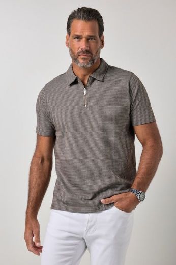 Moda za polnejše Majica polo kratkih rukava plus velikost, xxl, Ulla Popken in Johann Popken (JP1880)
