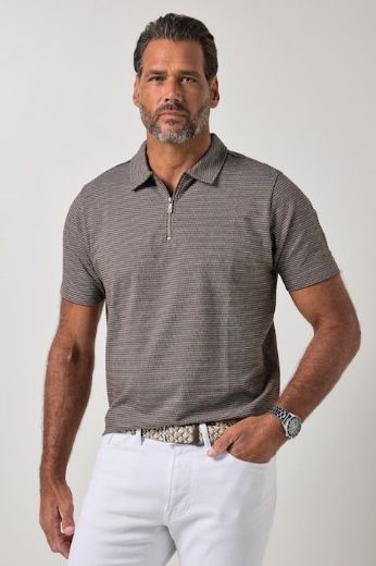 Moda za polnejše Majica polo kratkih rukava plus velikost, xxl, Ulla Popken in Johann Popken (JP1880)
