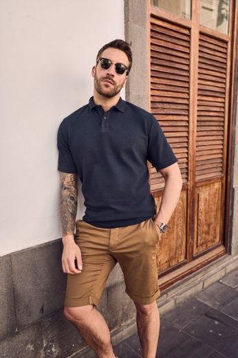 Moda za polnejše Majica polo kratkih rukava plus velikost, xxl, Ulla Popken in Johann Popken (JP1880)