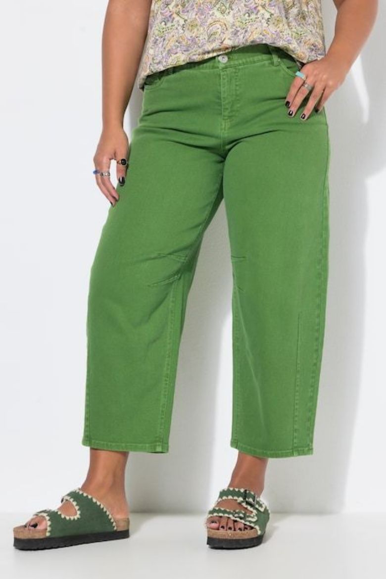 Moda za polnejše Traperice barrel plus velikost, xxl, Ulla Popken in Johann Popken (JP1880)