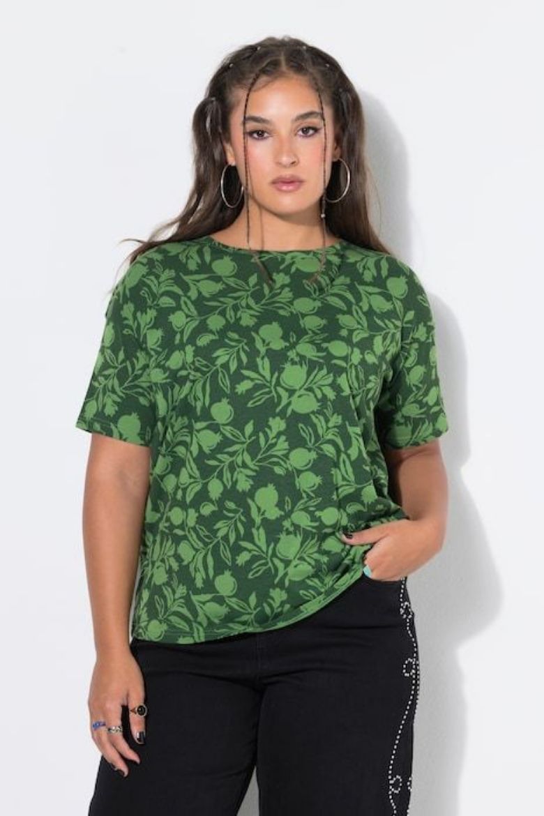 Moda za polnejše Majica kratkih rukava plus velikost, xxl, Ulla Popken in Johann Popken (JP1880)