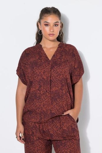 Moda za polnejše Bluza kratkih rukava plus velikost, xxl, Ulla Popken in Johann Popken (JP1880)