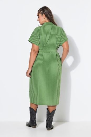 Moda za polnejše Haljina midi kratkih rukava plus velikost, xxl, Ulla Popken in Johann Popken (JP1880)