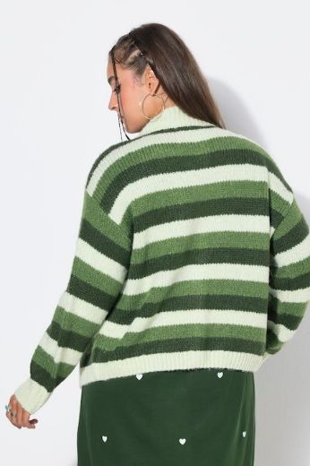 Moda za polnejše Kardigan pleteni na kopčanje plus velikost, xxl, Ulla Popken in Johann Popken (JP1880)