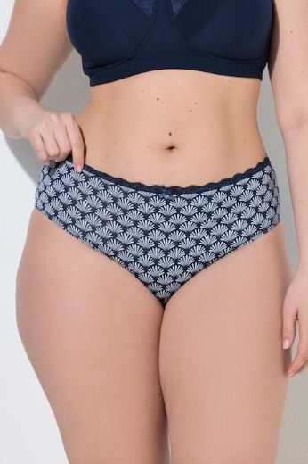 Moda za polnejše Gaćice midi 5 komada plus velikost, xxl, Ulla Popken in Johann Popken (JP1880)