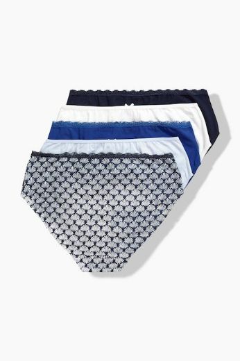 Moda za polnejše Gaćice midi 5 komada plus velikost, xxl, Ulla Popken in Johann Popken (JP1880)