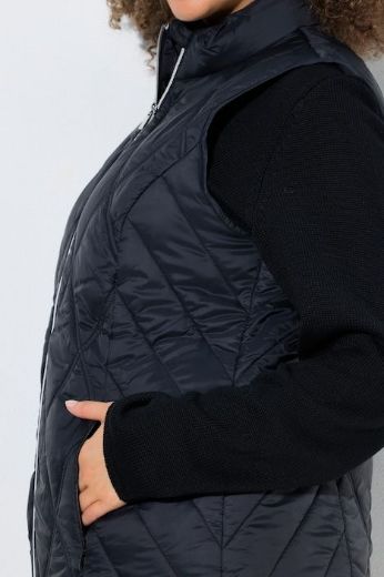 Moda za polnejše Prsluk prošiveni plus velikost, xxl, Ulla Popken in Johann Popken (JP1880)