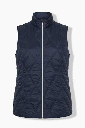 Moda za polnejše Prsluk prošiveni plus velikost, xxl, Ulla Popken in Johann Popken (JP1880)