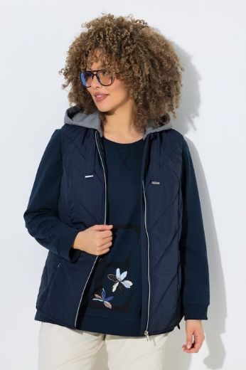 Moda za polnejše Prsluk prošiveni plus velikost, xxl, Ulla Popken in Johann Popken (JP1880)