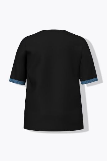 Moda za polnejše Majica kratkih rukava plus velikost, xxl, Ulla Popken in Johann Popken (JP1880)