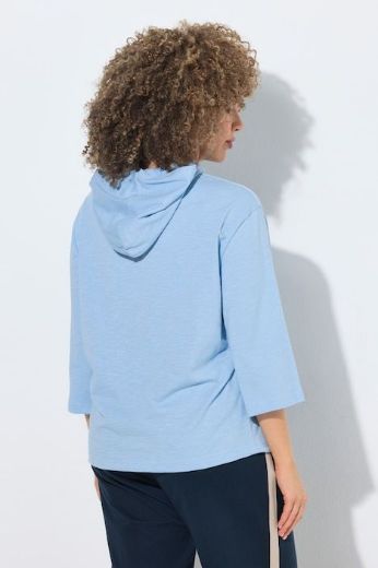 Moda za polnejše Majica 3/4 rukava s kapuljačom plus velikost, xxl, Ulla Popken in Johann Popken (JP1880)