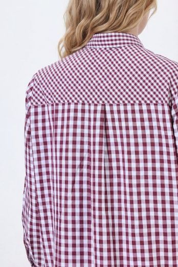 Moda za polnejše Košulja dugih rukava karirana plus velikost, xxl, Ulla Popken in Johann Popken (JP1880)