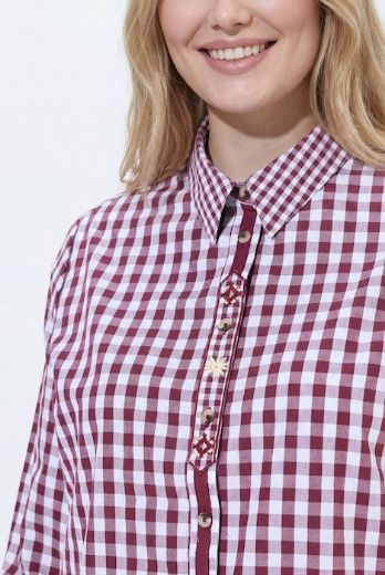 Moda za polnejše Košulja dugih rukava karirana plus velikost, xxl, Ulla Popken in Johann Popken (JP1880)