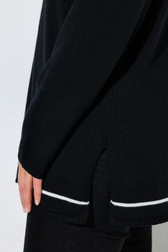 Moda za polnejše Pulover dugih rukava plus velikost, xxl, Ulla Popken in Johann Popken (JP1880)